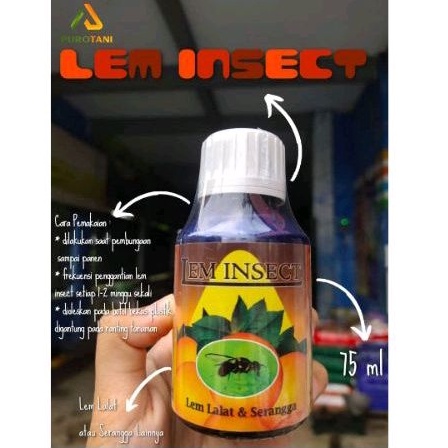 Lem lalat buah serangga LEM INSECT 75 ML