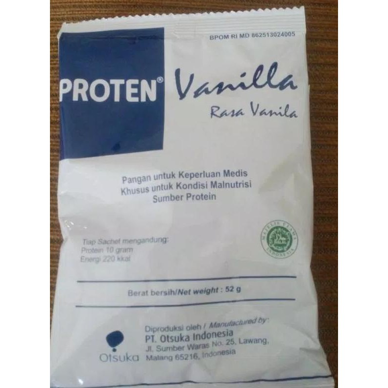 

Susu proten vanila 1 box