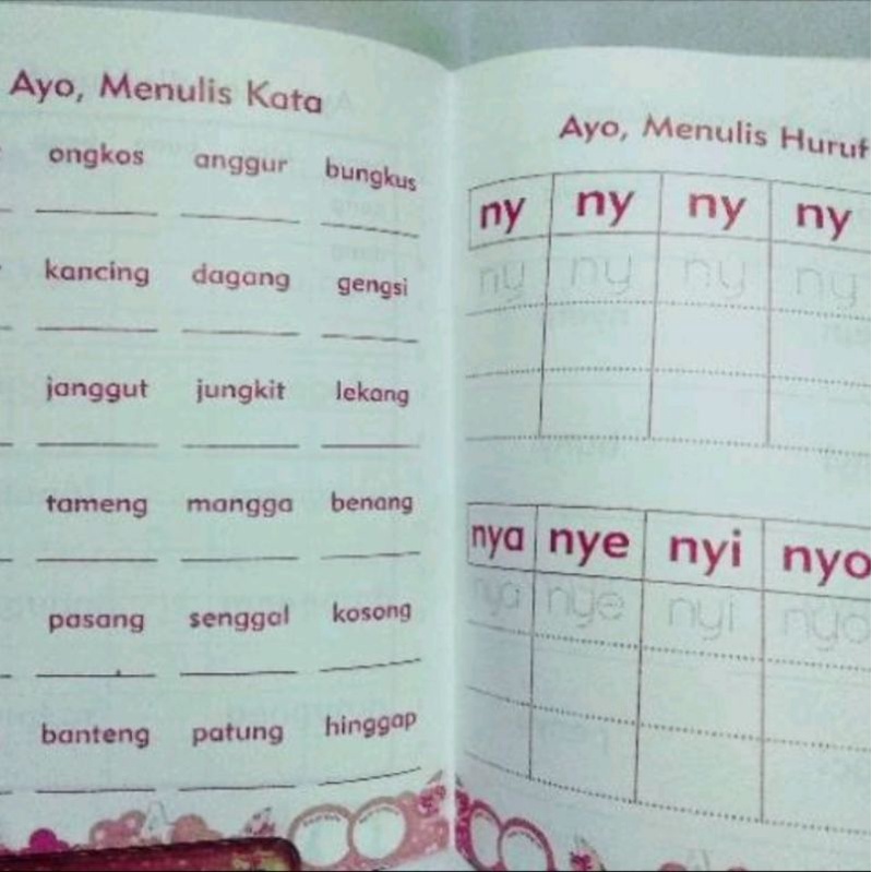 ORI buku lancar Dan pintar calistung untuk anak usia dini penerbit bintang Indonesia