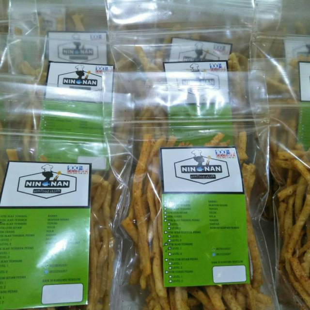 

makanan ringan NINNAN Seafood snack