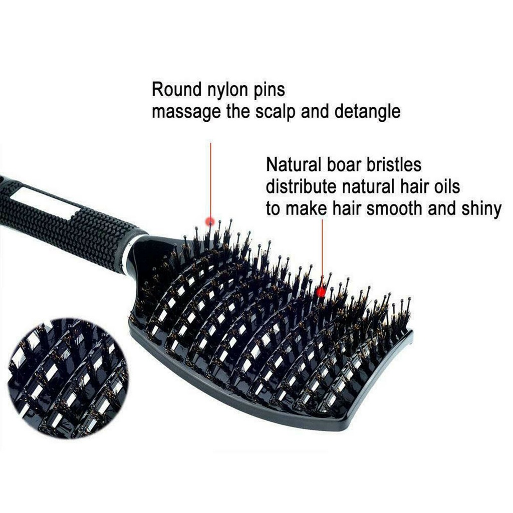 Detangle Hairbrush Women Wet Comb Hair Brush Professional Hair Brush Massage Comb Brush