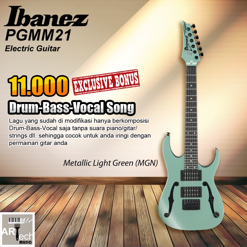Ibanez PGMM21/PGMM 21/PG MM 21 Gitar Elektrik ORIGINAL-Guitar Electric