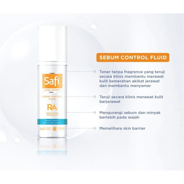 SAFI Acne Expert Sebum Control Fluid Toner 100g