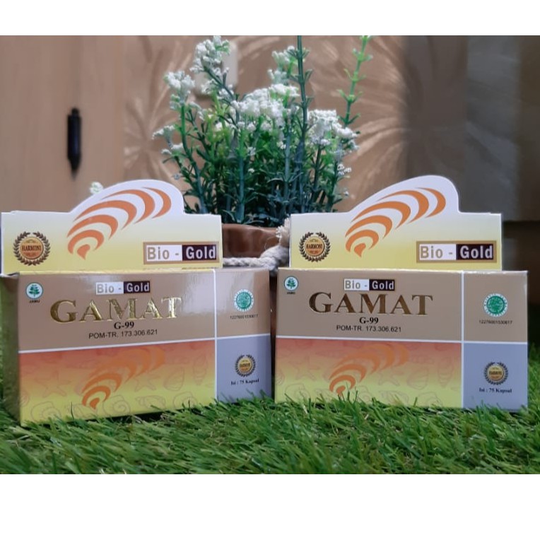 Bio Gold Gamat Emas G-99 75 kapsul