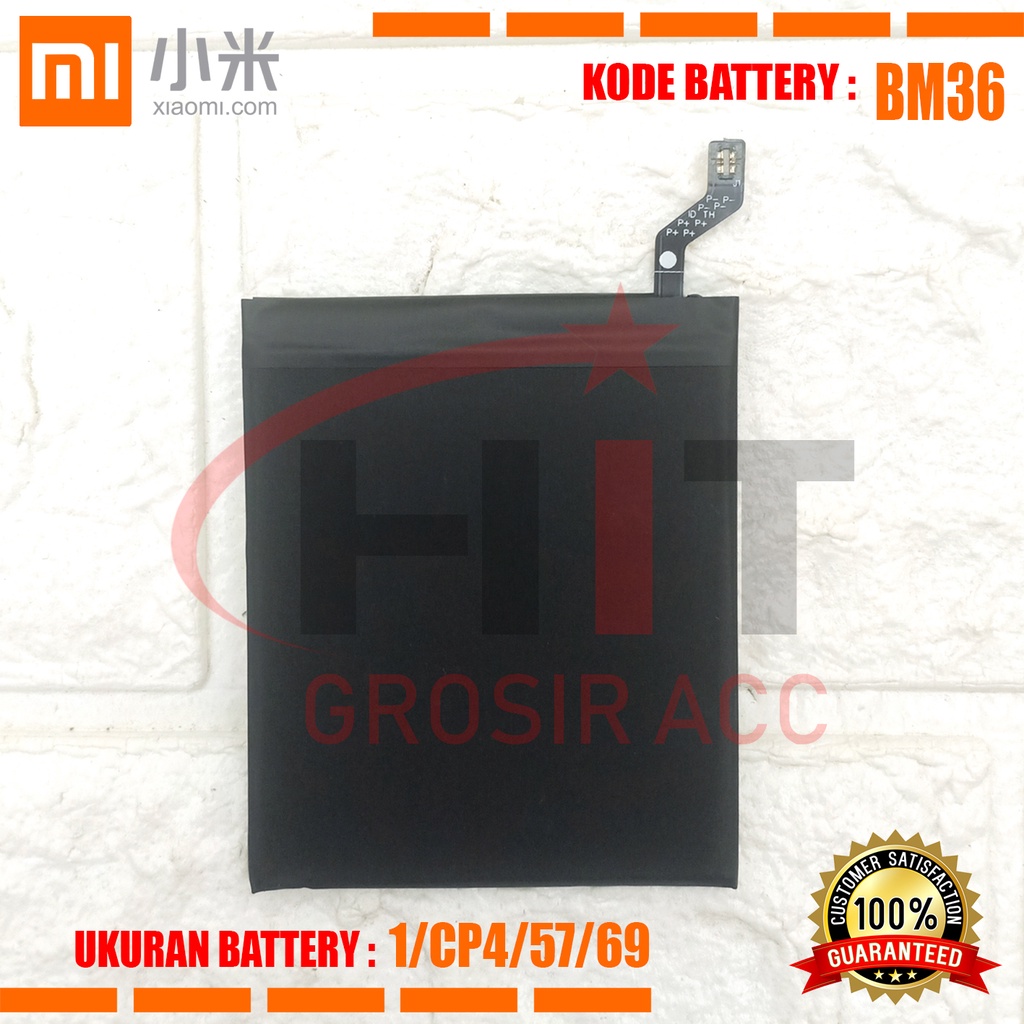 Baterai Battery Original Xiaomi MI 5S / Mi5S / Kode BM36