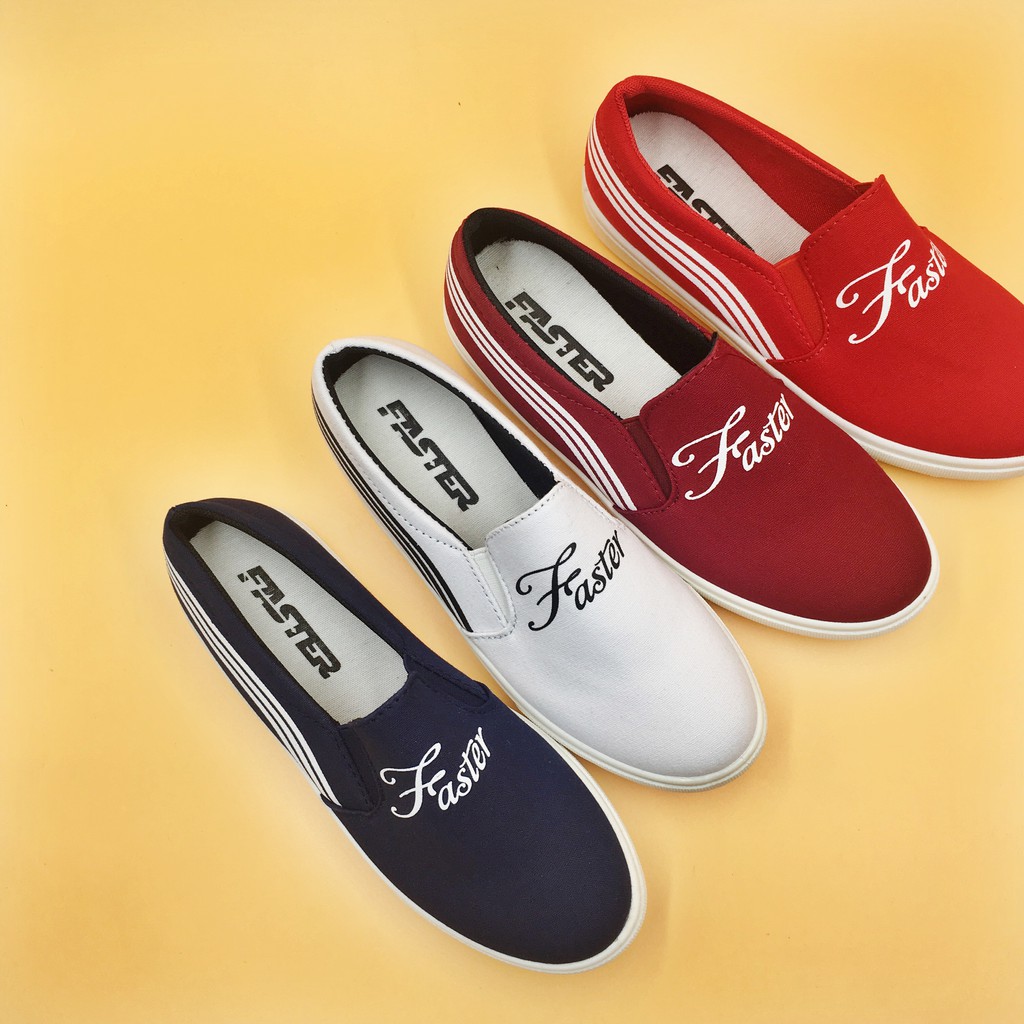 Faster Sepatu Slip On Wanita 1608-07 C Size 36-40