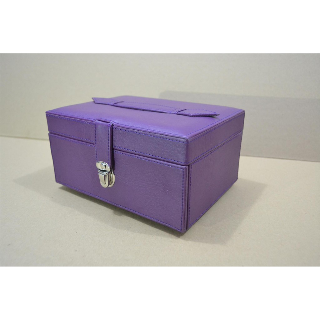 Full Purple Jewelry Box / Kotak Tempat Perhiasan