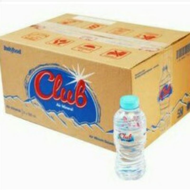 

Air Mineral Club Kemasan Botol Mini 250ml [ 24 pcs ] khusus grab/gojek