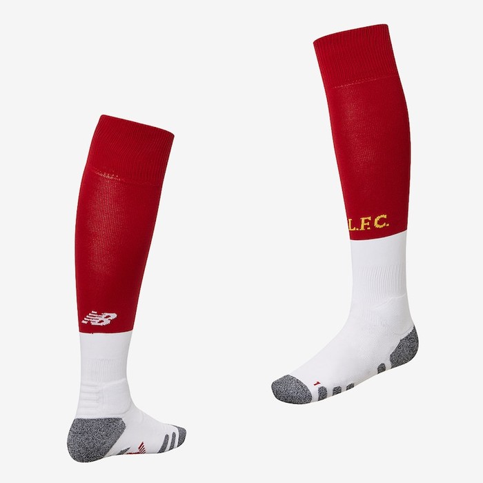 perlengkapan olahraga kaos kaki bola liverpool home 2019 2020 grade ori