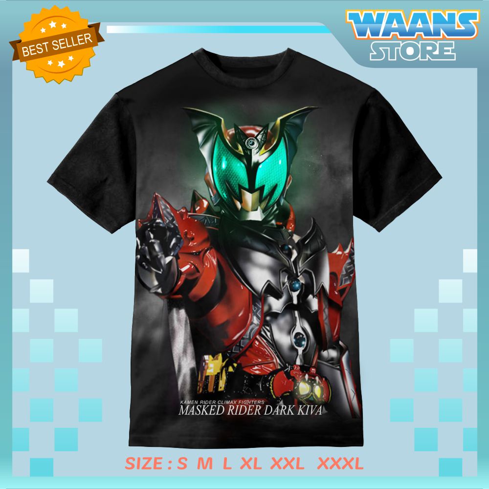 Kaos Anak Kamen Rider Dark Kiva