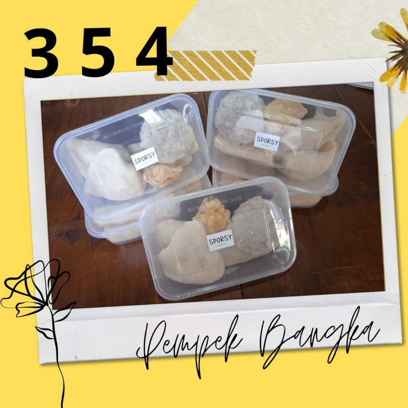 

Pempek Bangka 354 isi 8pcs / pack