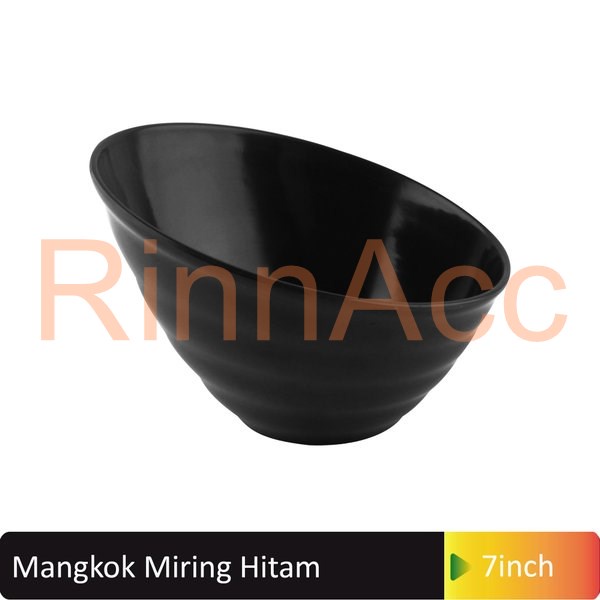 Mangkok Miring 7inch - 18CM / Mangkok Mie Ramen Jepang Glori Melamine 4770