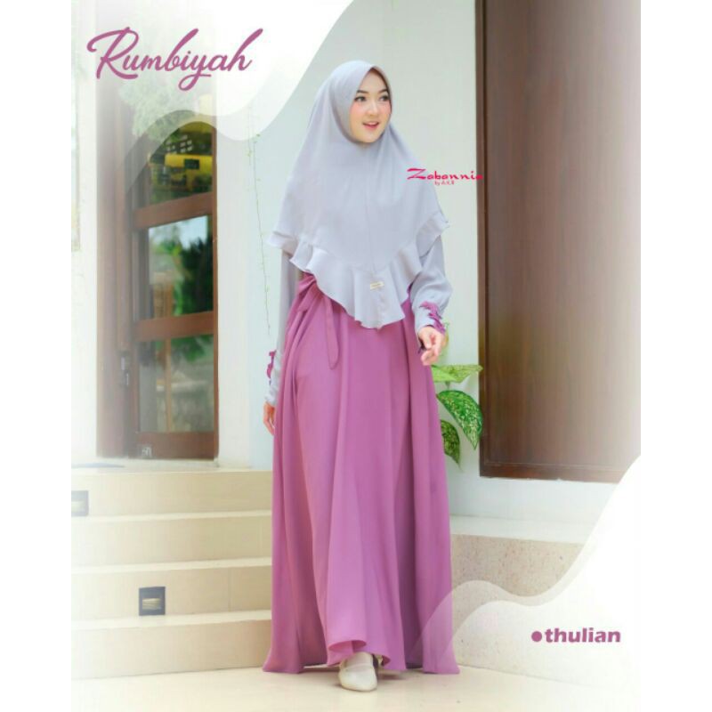 GAMIS RUMBIYAH ONLY DRESS ZABANNIA