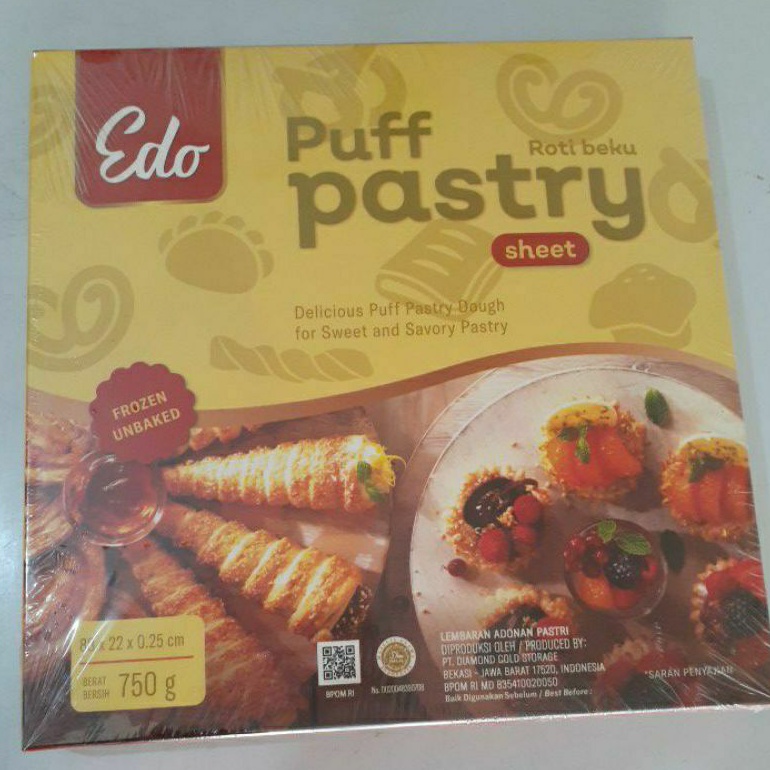 Edo Puff Pastry 750g