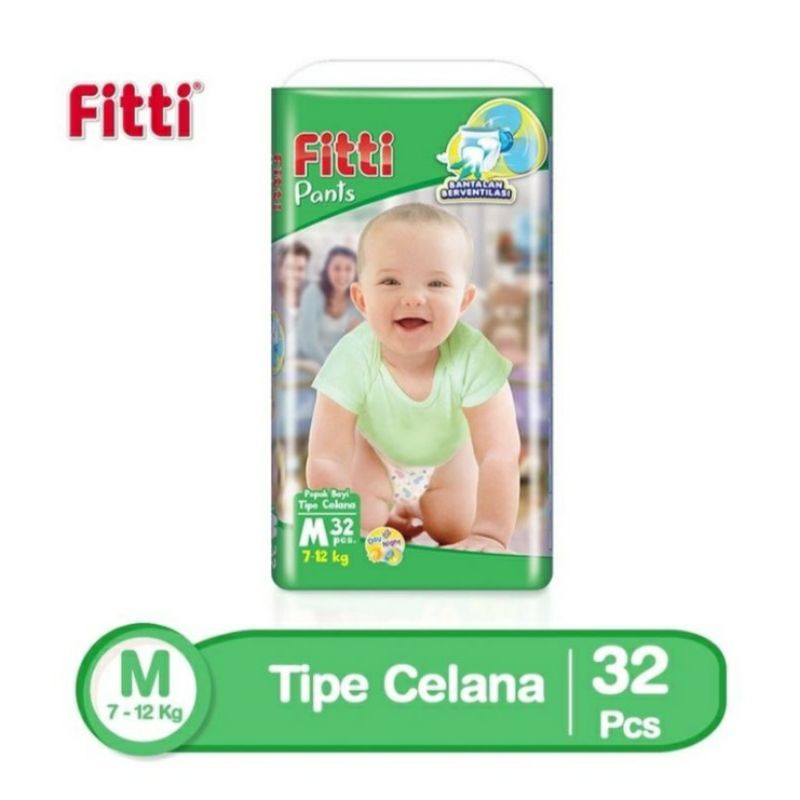 fitti M32 pants happy nappy sweety pampers popok bayi