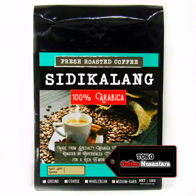 

Kopi Arabika 1 KG SIDIKALANG - Kopi Bubuk / Biji - Premium Arabica Coffee