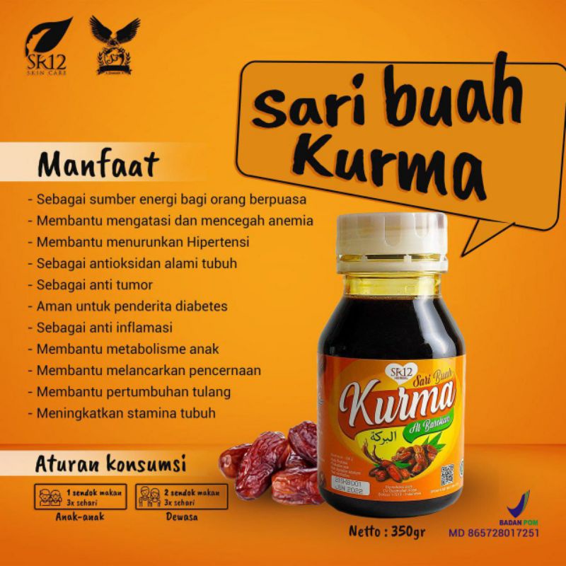 

SR12 Sari Buah Kurma