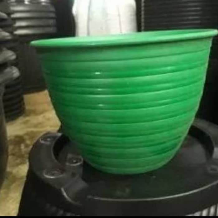 YD834 pot tawon ukuran 20cm warna hijau