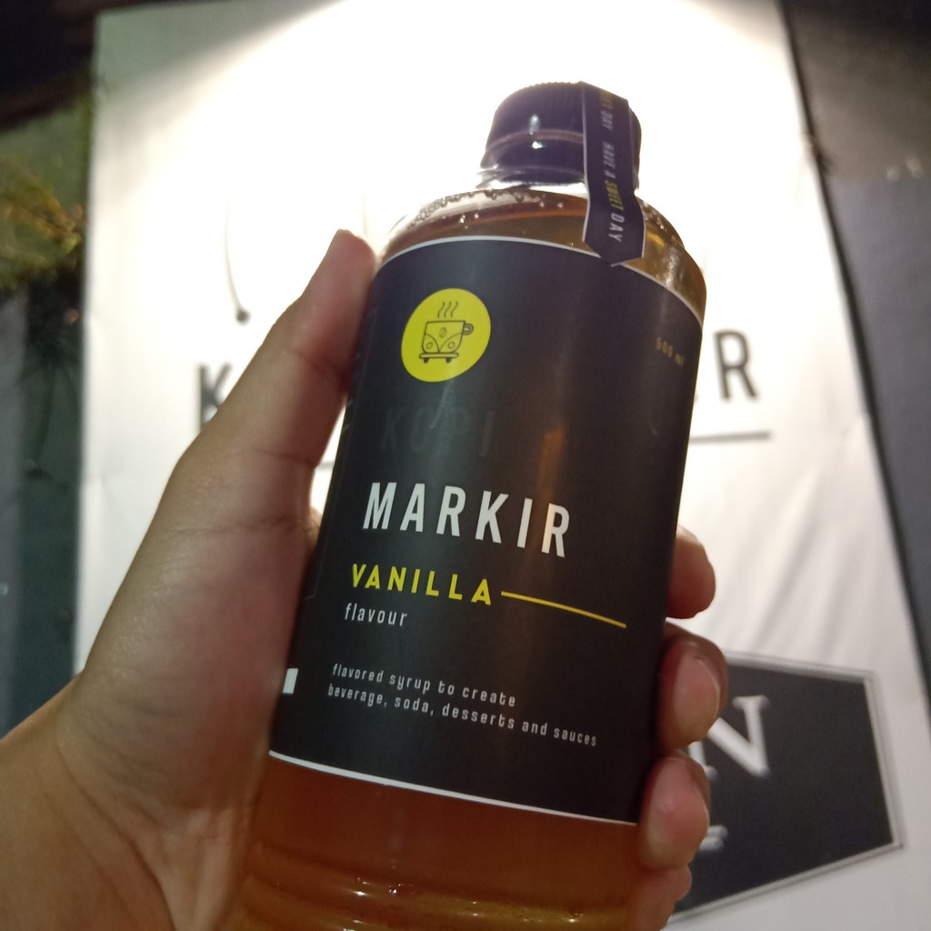 

Vanilla Syrup / Sirup Kopimarkir Original Syrup