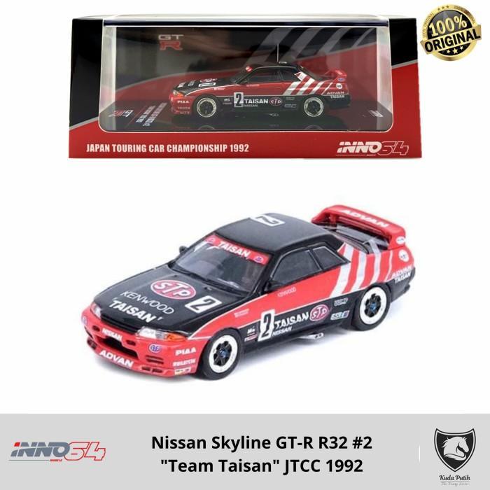 Inno 1/64 Nissan Skyline Gt-R R32 #2 "Team Taisan" Jtcc 1992 Inno64 By Eastern