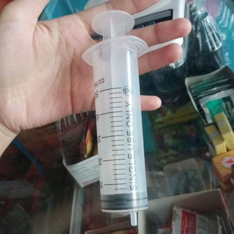 sepetan suntikan loloh burung kucing