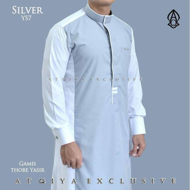 Gamis Yasir by Atqiya Exclusive / Gamis Pria / Jubah / Busana Muslim