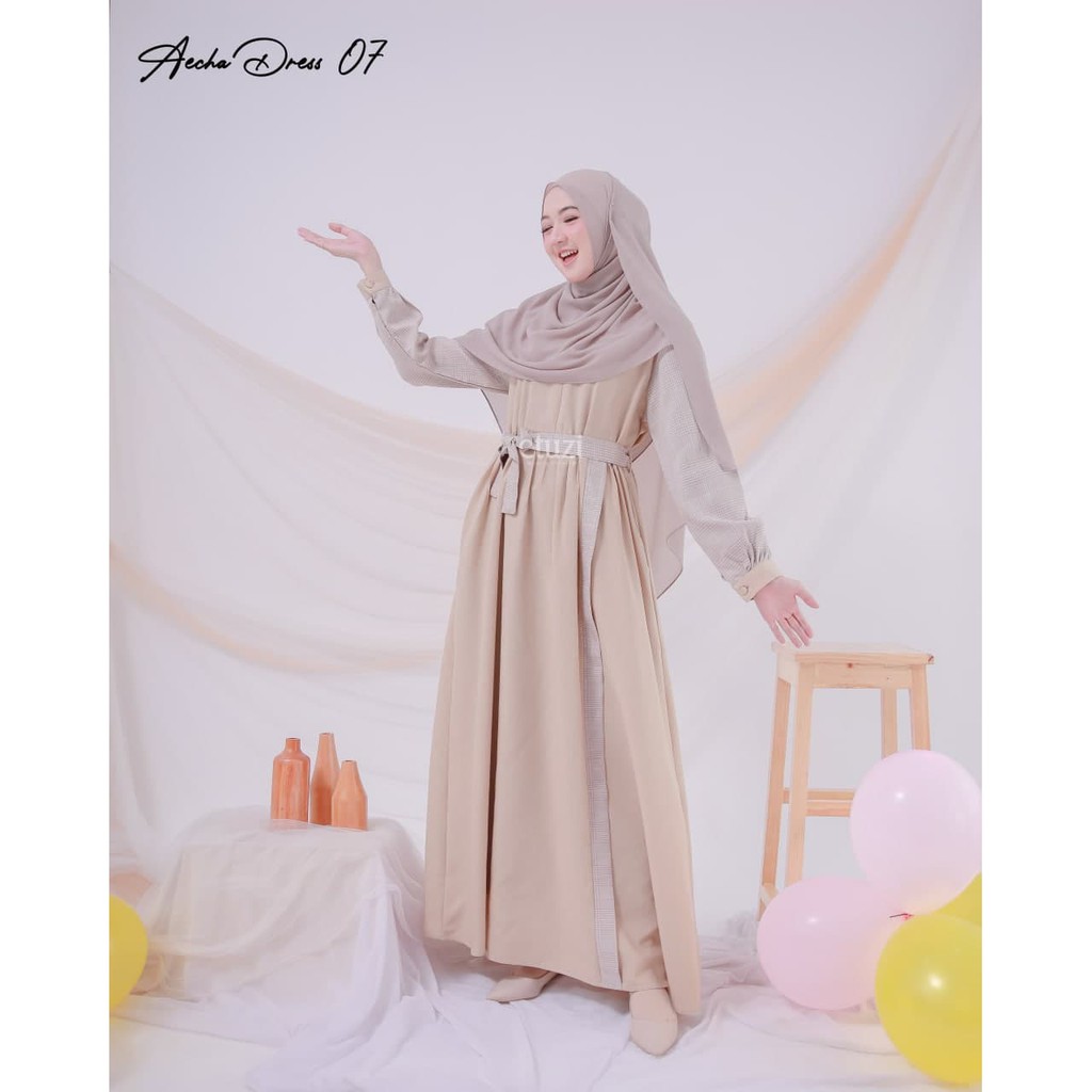 Etuzi Gamis Baju Muslim Aecha Dress