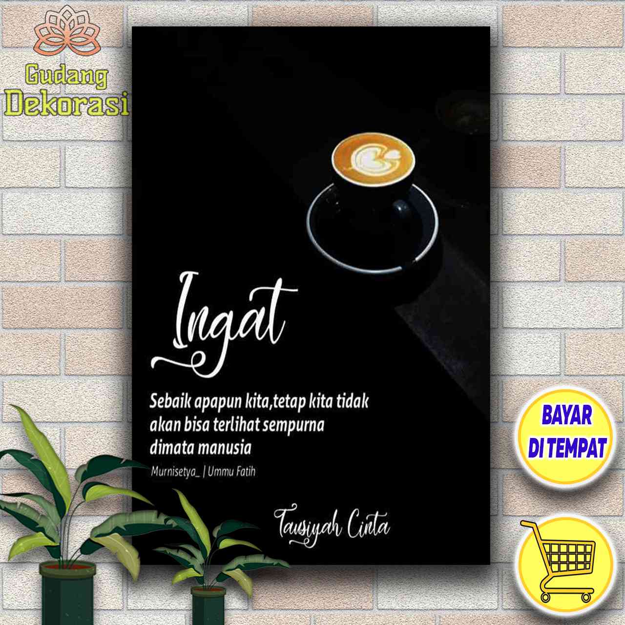 Bisa Cod Hiasan Dinding Poster Kayu Quotes Kata Motivasi Banyak Varian Gd 270 Shopee Indonesia