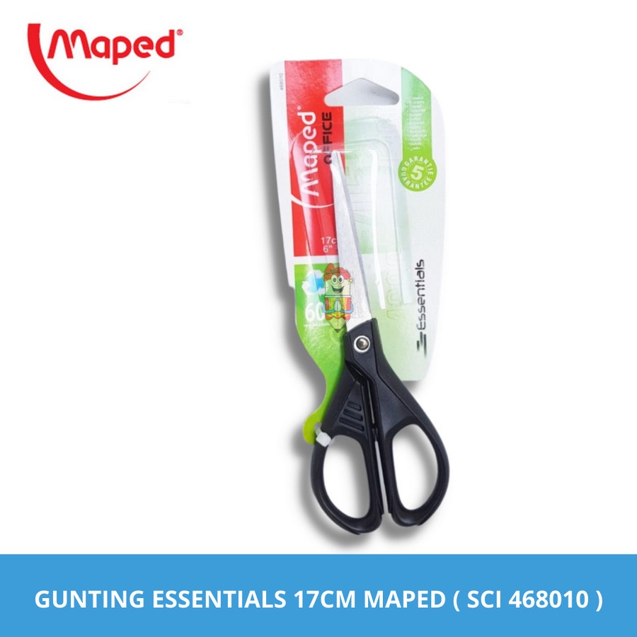 

Gunting Kertas Maped Essentials ukuran Sedang 17 cm