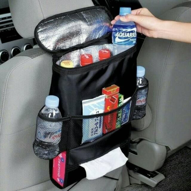 Tas organizer kursi jok mobil  dengan penahan panas/dingin