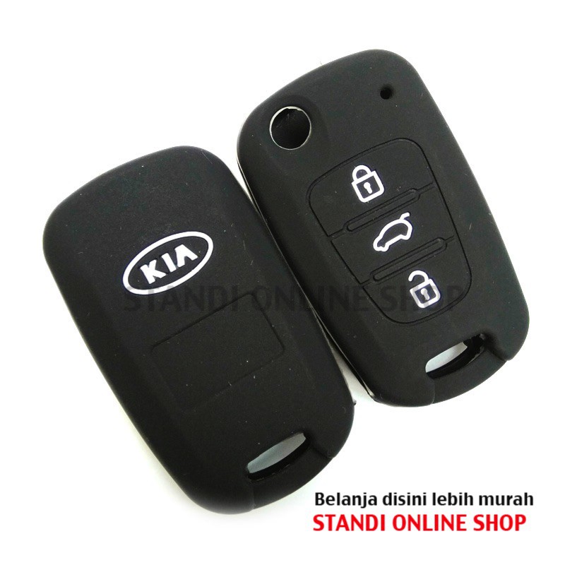 Kondom Kunci Silikon Cover Remote KIA Rio Sportage Murah