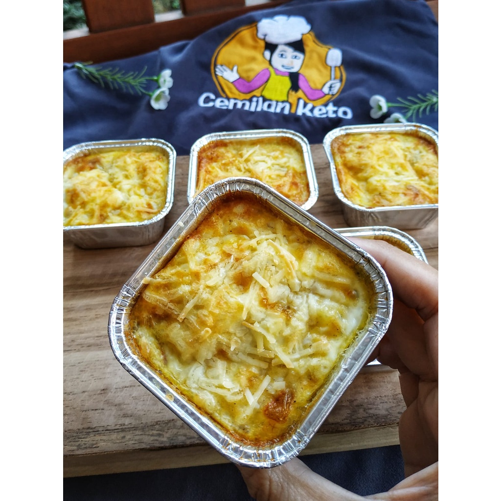 

Schotel shirataki ayam keju keto bebas Gula /bebas Gluten / Low Carb