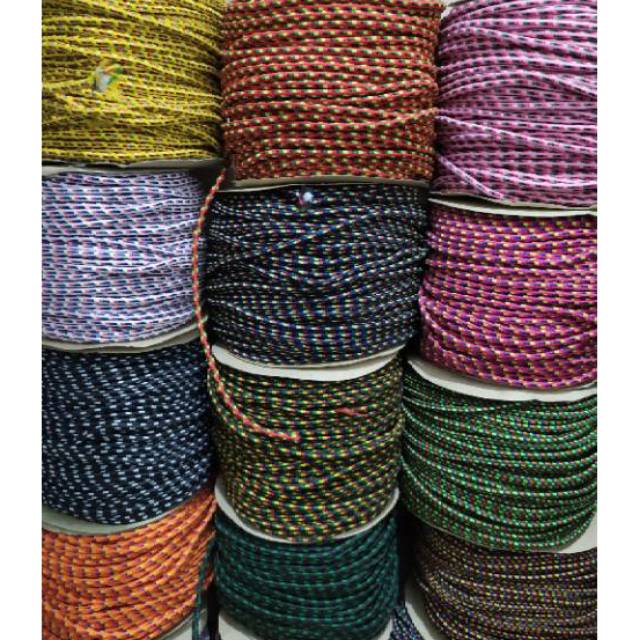 Tali Prusik 4mm ecer / Prusik Bahan Gelang / Gelang Prusik / Paracord