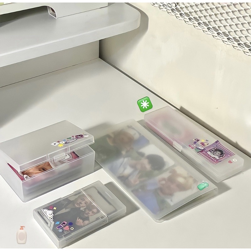 MUJI BOX EYELASH CABLE ROLLER CARD COLLBOOK PHOTOCARD POSTCARD ALBUM OFFICAL