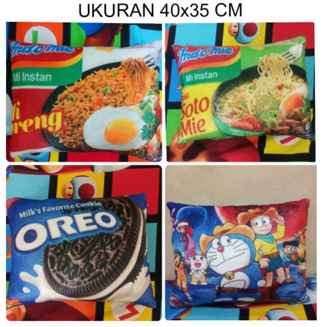 Bantal Snack/ Bantal Karakter