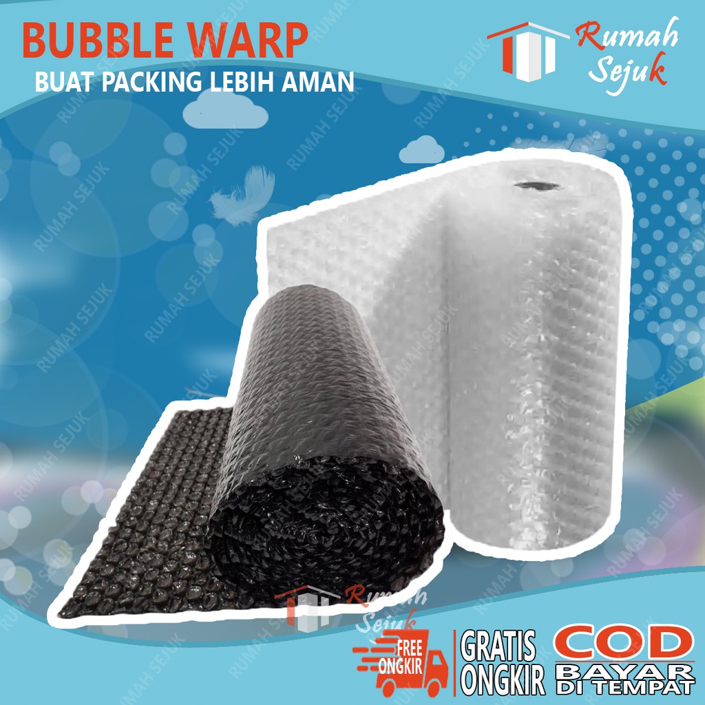 

Bubble Warp Pelindung Paket orderan makin aman