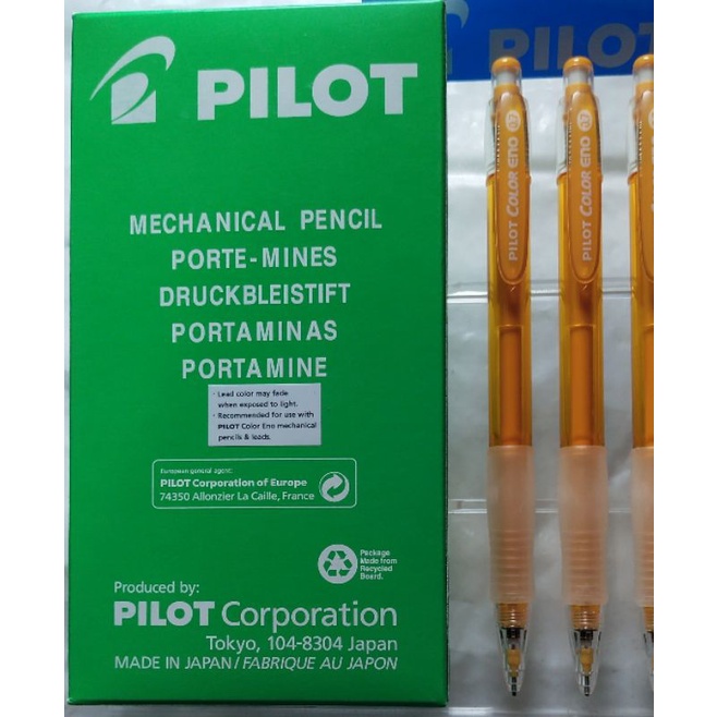 

PILOT "COLOR ENO"MECHANICAL.PENCIL.HCR-197:PENCIL.MECANIK.WARNA (1pcs)