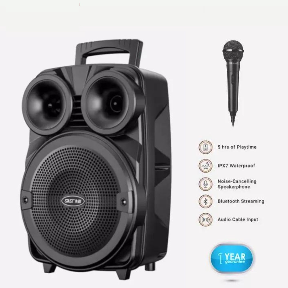 Speaker bluetooth terbaru jumbo bisa untuk karaoke kekinian gratis ogkir