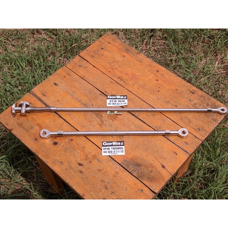 stik rem tiang rem stanlist set tahanan rem belakang honda cb cb100 cb125 gl gl100 glpro glmax megap