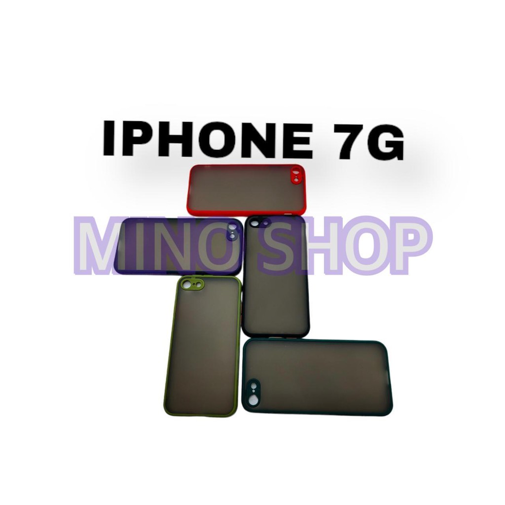 SOFTCASE IPHONE 7 7G - HARDCASE DOVE MYCHOICE + PC - AERO CASE