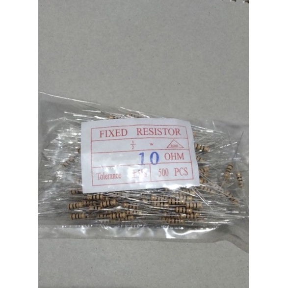 Resistor 10 ohm 1/2watt