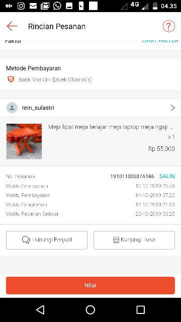 Meja Lipat Meja Belajar Meja Laptop Meja Ngaji Rekal