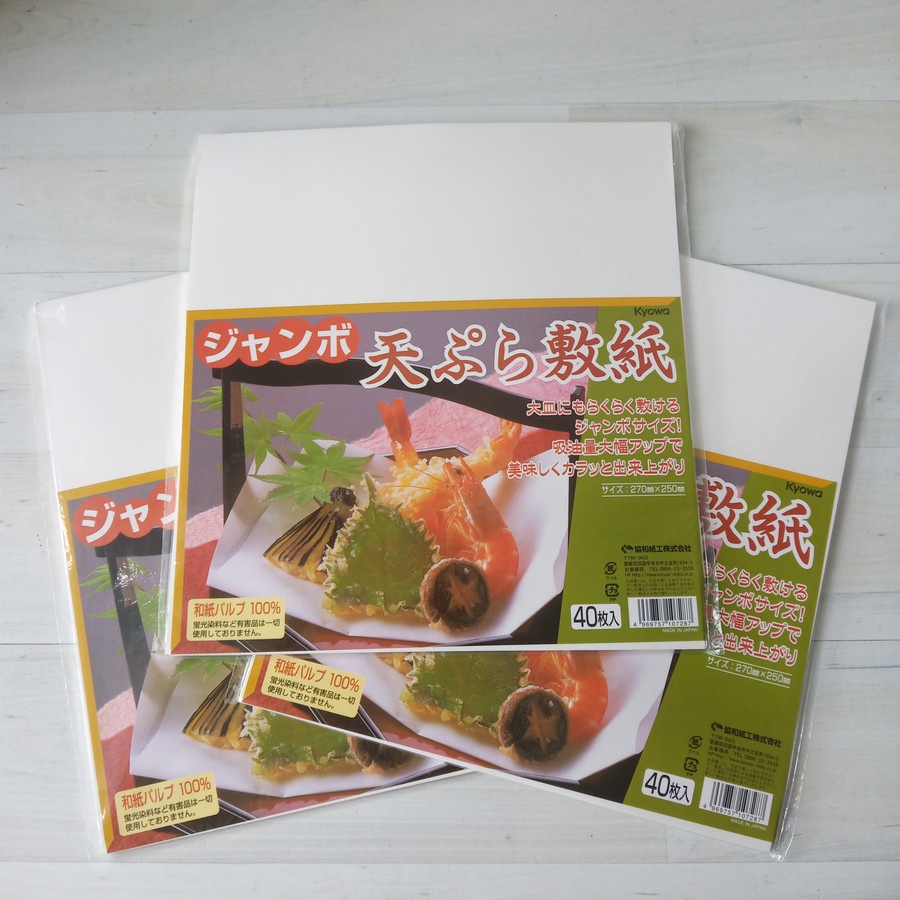 Kertas Penyerap Minyak Goreng Masak Tempura Oil Absorb Paper Jepang