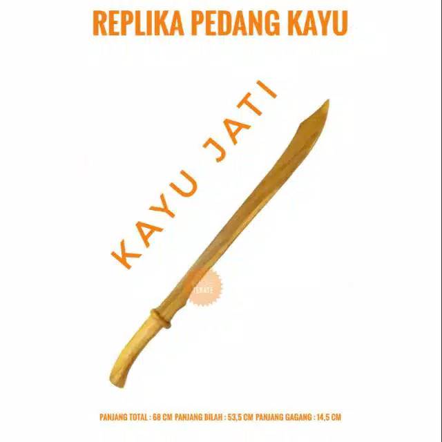Pedang Kayu Pedang Beladiri Silat Wushu