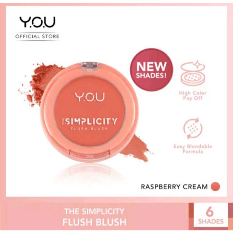 YOU The Simplicity Flush Blush On