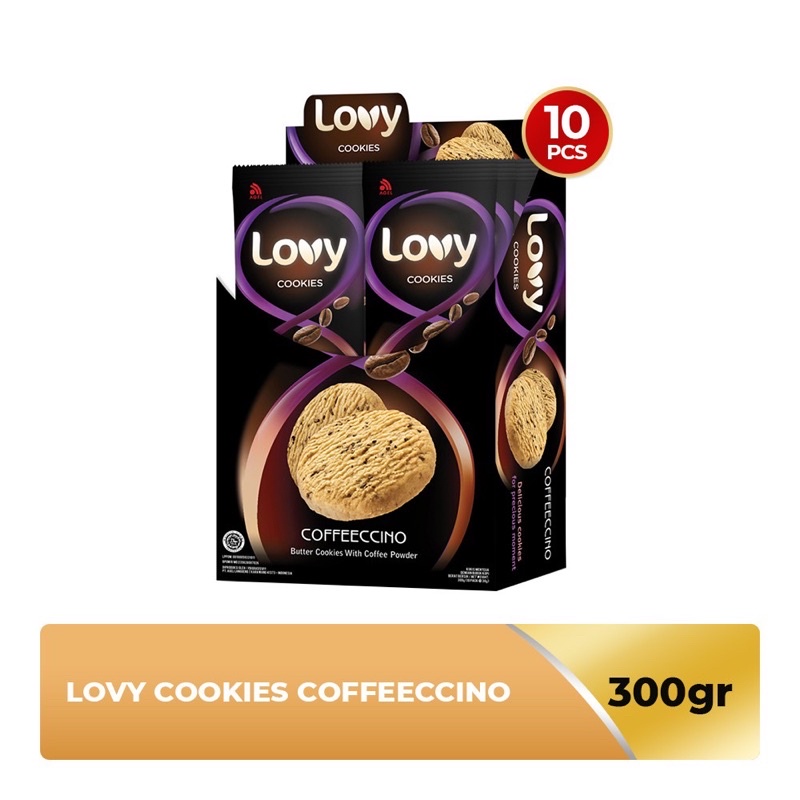 

LOVY COOKIES COFFECCINO DUS (10 Sachet x 27gr)