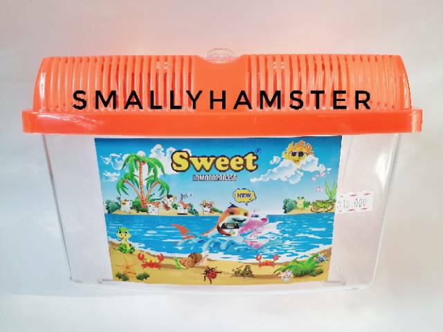 SWEET Terrarium kandang kura-kura ikan cupang hamster-1