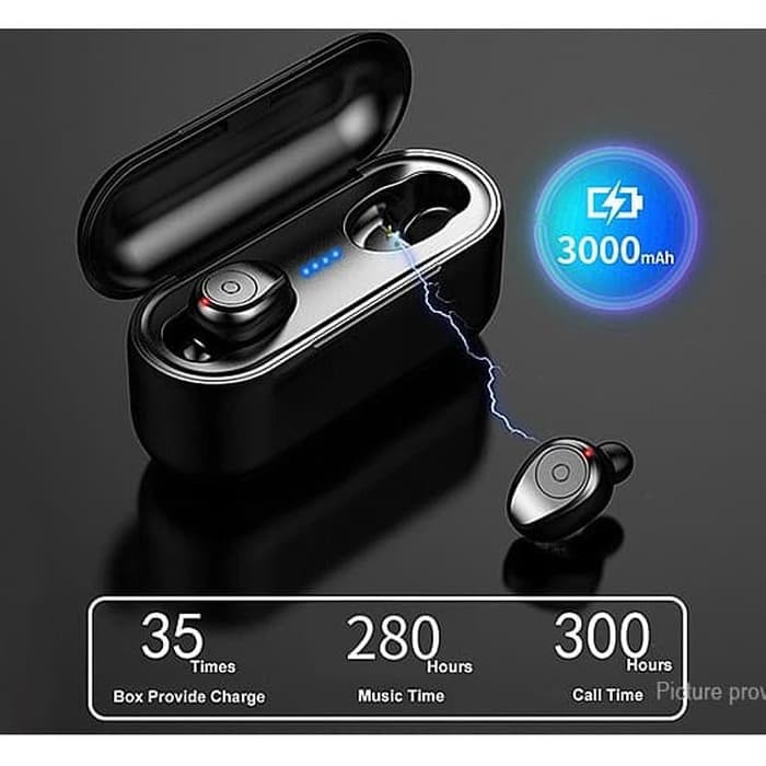 AMoi F9 TWS Mini Bluetooth V5.0 Stereo Bass Wireless Headset | Shopee ...