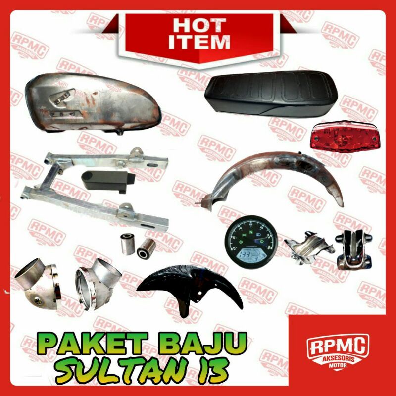 BODY SET CB GLATIK PAKET BAJU CB SULTAN 13