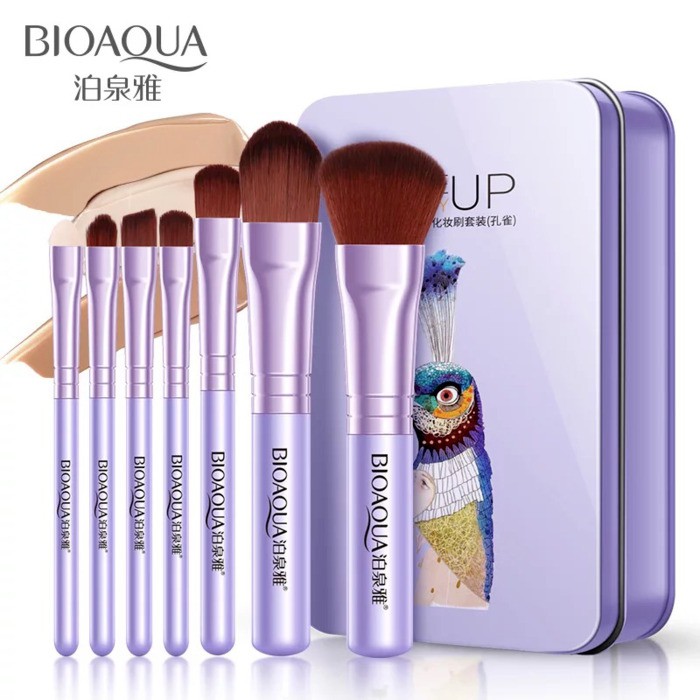 [F2] BIOAQUA MAKEUP BEAUTY BRUSH BOX KECIL